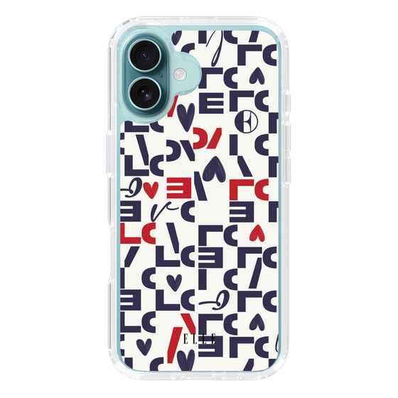 スリムプロテクションケース［ ELLE - Simply Graphical ］