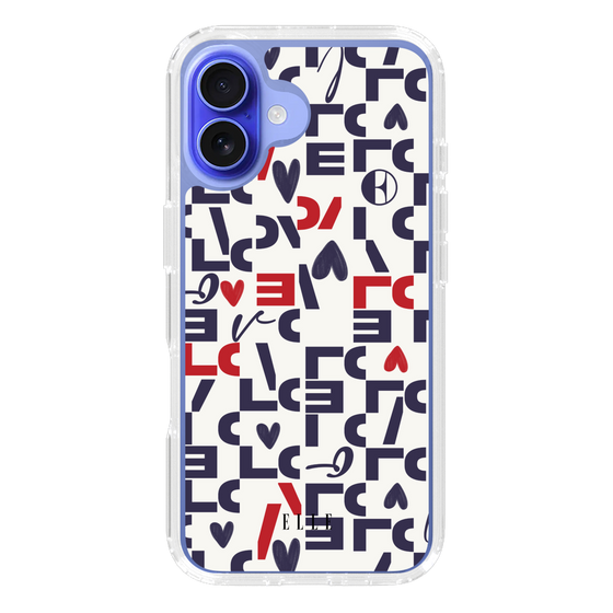 スリムプロテクションケース［ ELLE - Simply Graphical ］