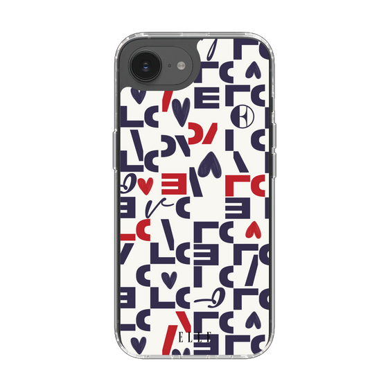 スリムプロテクションケース［ ELLE - Simply Graphical ］