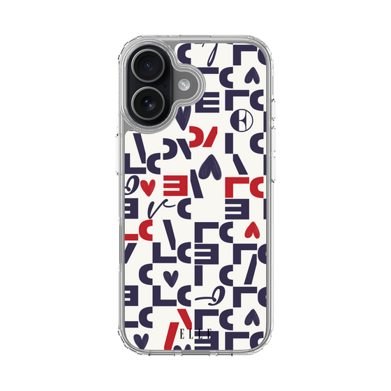 スリムプロテクションケース［ ELLE - Simply Graphical ］