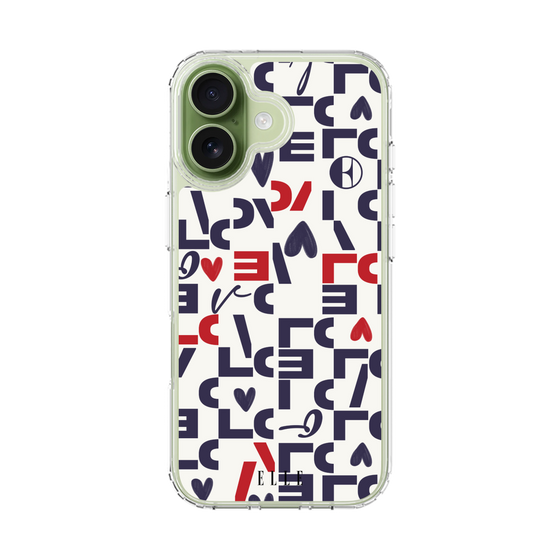 スリムプロテクションケース［ ELLE - Simply Graphical ］