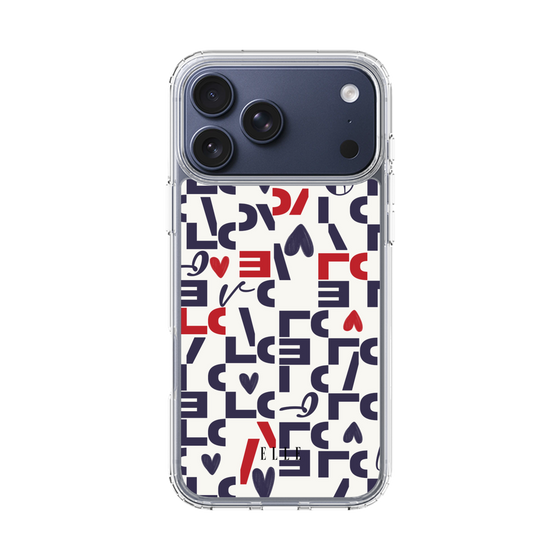 スリムプロテクションケース［ ELLE - Simply Graphical ］