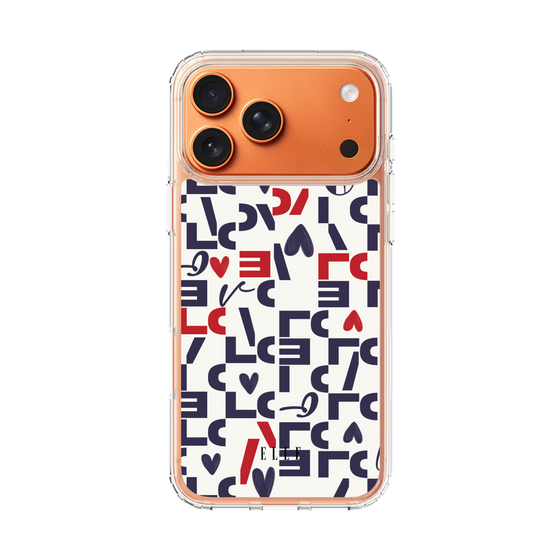 スリムプロテクションケース［ ELLE - Simply Graphical ］