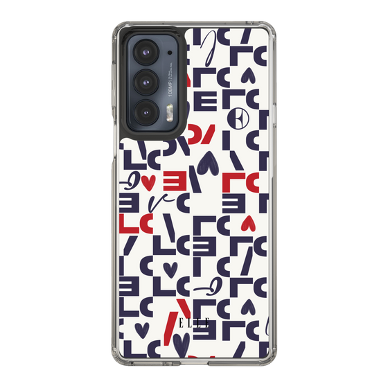 スリムプロテクションケース［ ELLE - Simply Graphical ］