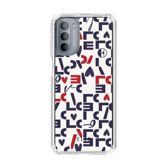 スリムプロテクションケース［ ELLE - Simply Graphical ］