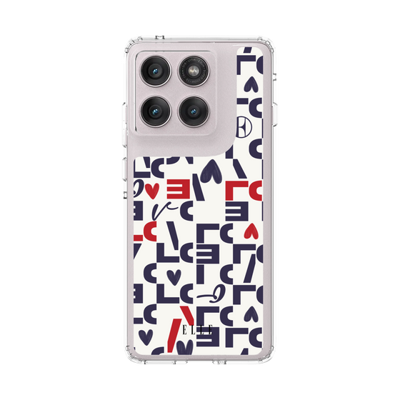 スリムプロテクションケース［ ELLE - Simply Graphical ］