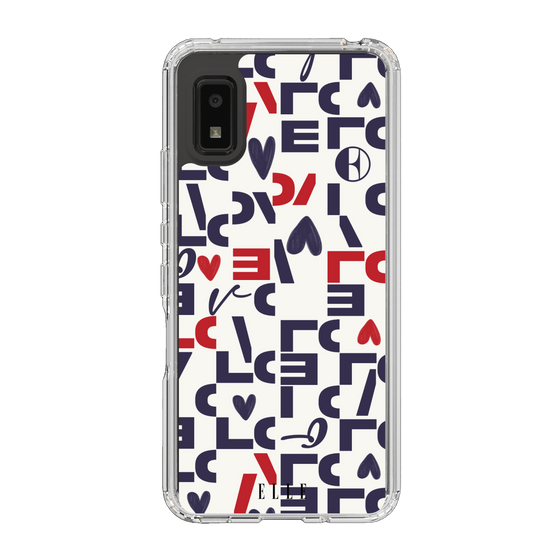 スリムプロテクションケース［ ELLE - Simply Graphical ］