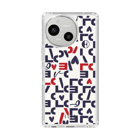 スリムプロテクションケース［ ELLE - Simply Graphical ］