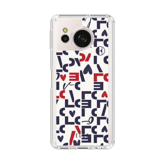 スリムプロテクションケース［ ELLE - Simply Graphical ］