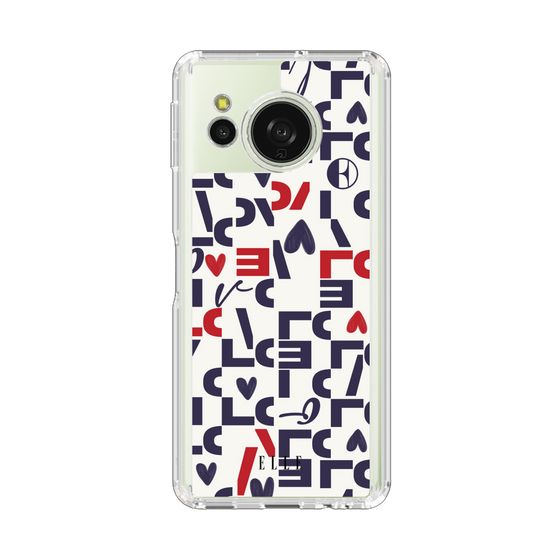 スリムプロテクションケース［ ELLE - Simply Graphical ］