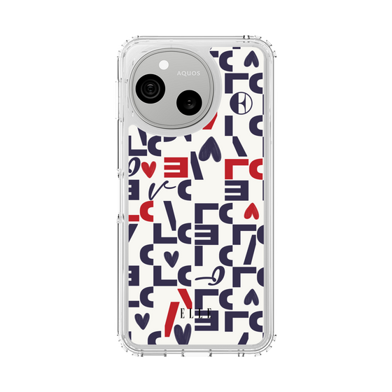 スリムプロテクションケース［ ELLE - Simply Graphical ］