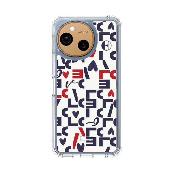 スリムプロテクションケース［ ELLE - Simply Graphical ］