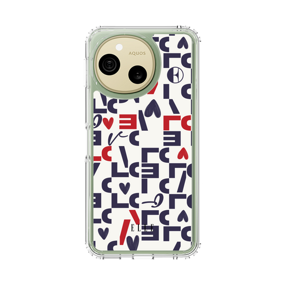 スリムプロテクションケース［ ELLE - Simply Graphical ］