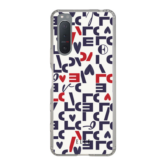 スリムプロテクションケース［ ELLE - Simply Graphical ］
