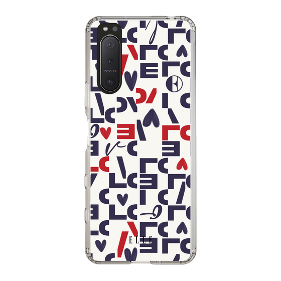 スリムプロテクションケース［ ELLE - Simply Graphical ］
