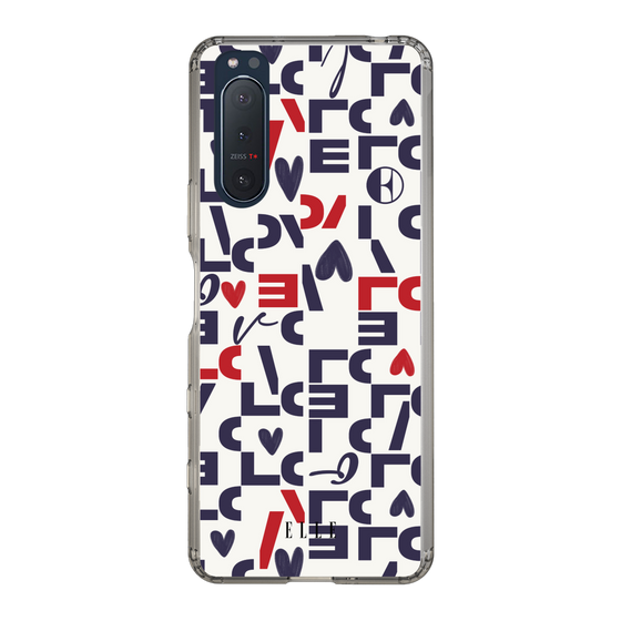 スリムプロテクションケース［ ELLE - Simply Graphical ］