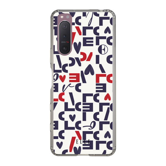 スリムプロテクションケース［ ELLE - Simply Graphical ］