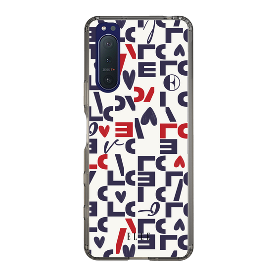 スリムプロテクションケース［ ELLE - Simply Graphical ］