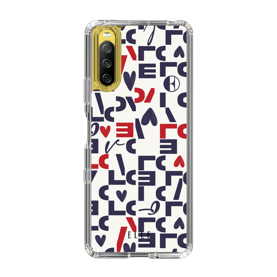 スリムプロテクションケース［ ELLE - Simply Graphical ］