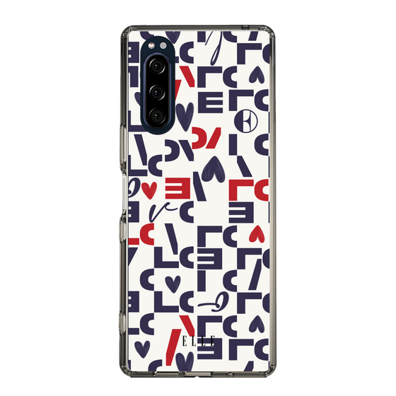 スリムプロテクションケース［ ELLE - Simply Graphical ］