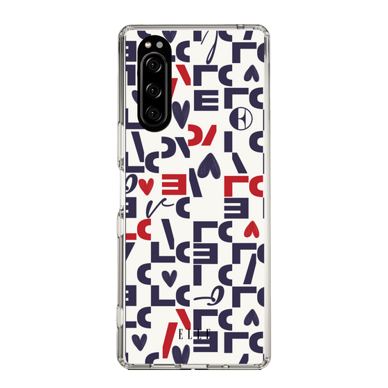 スリムプロテクションケース［ ELLE - Simply Graphical ］