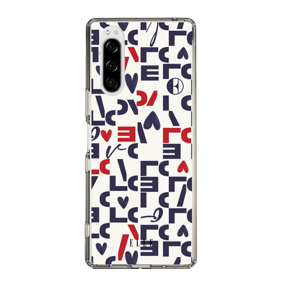 スリムプロテクションケース［ ELLE - Simply Graphical ］