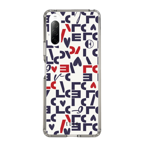 スリムプロテクションケース［ ELLE - Simply Graphical ］