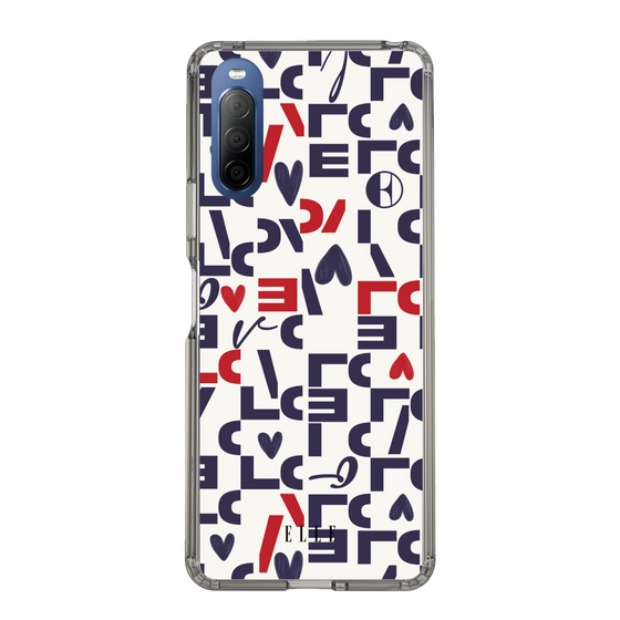 スリムプロテクションケース［ ELLE - Simply Graphical ］