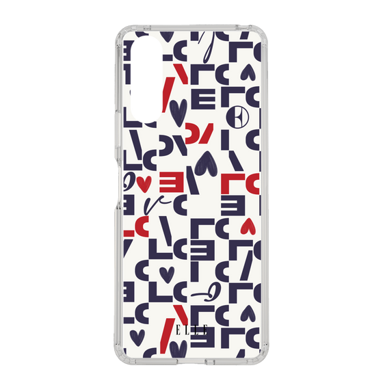 スリムプロテクションケース［ ELLE - Simply Graphical ］