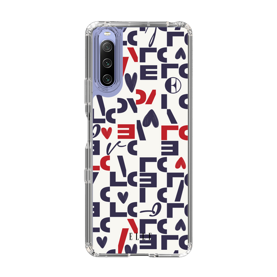 スリムプロテクションケース［ ELLE - Simply Graphical ］