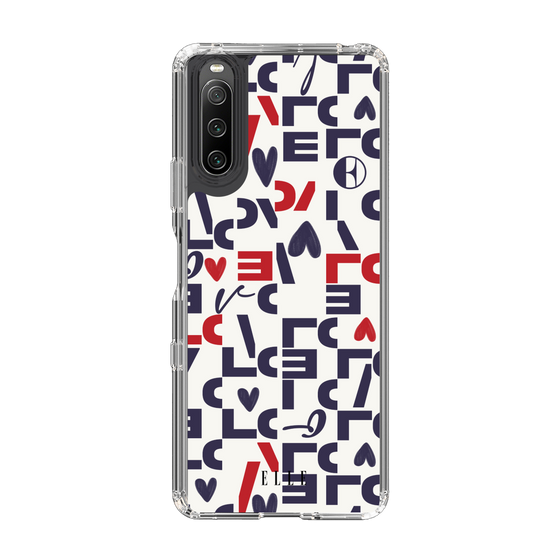 スリムプロテクションケース［ ELLE - Simply Graphical ］