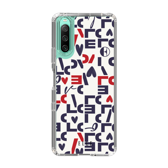 スリムプロテクションケース［ ELLE - Simply Graphical ］