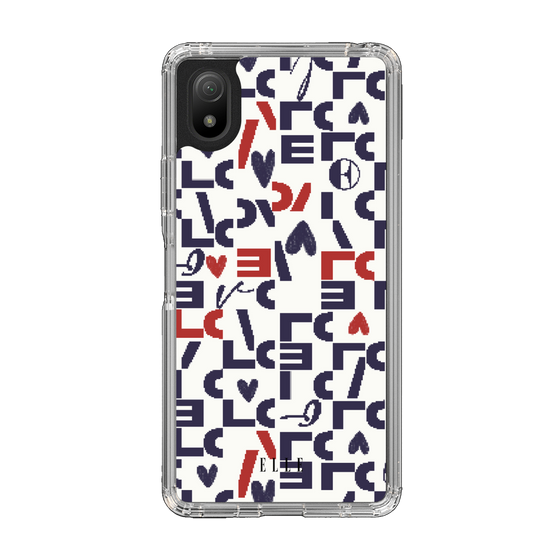 スリムプロテクションケース［ ELLE - Simply Graphical ］
