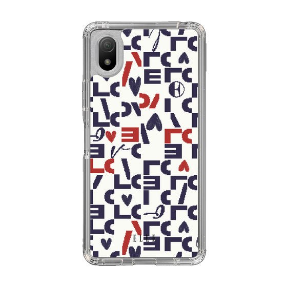 スリムプロテクションケース［ ELLE - Simply Graphical ］