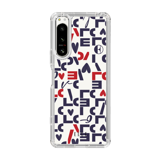 スリムプロテクションケース［ ELLE - Simply Graphical ］