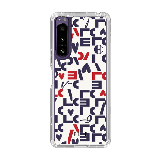 スリムプロテクションケース［ ELLE - Simply Graphical ］