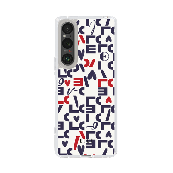 スリムプロテクションケース［ ELLE - Simply Graphical ］