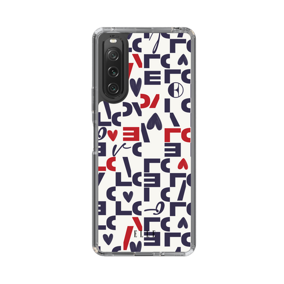 スリムプロテクションケース［ ELLE - Simply Graphical ］
