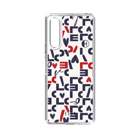 スリムプロテクションケース［ ELLE - Simply Graphical ］