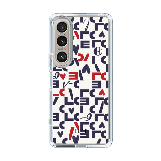 スリムプロテクションケース［ ELLE - Simply Graphical ］