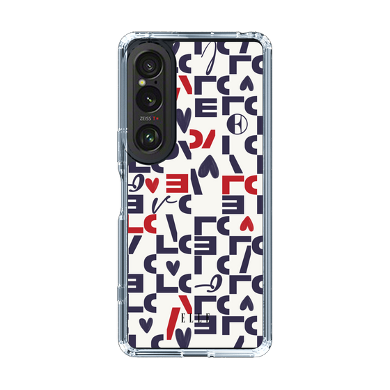 スリムプロテクションケース［ ELLE - Simply Graphical ］