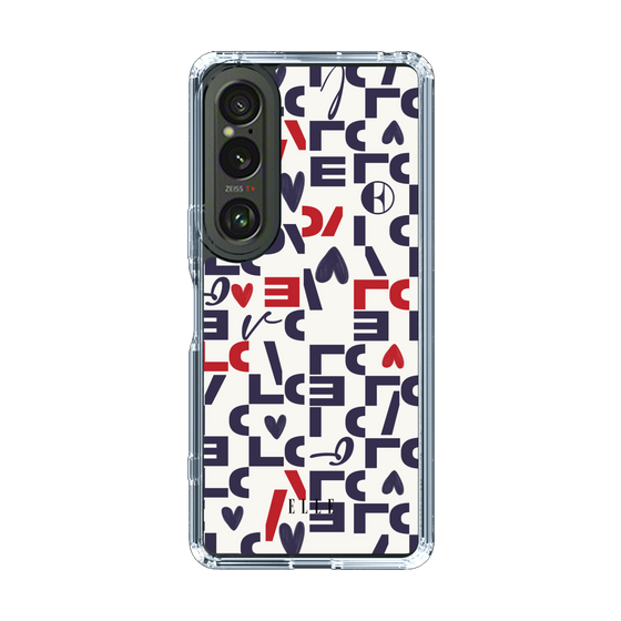 スリムプロテクションケース［ ELLE - Simply Graphical ］