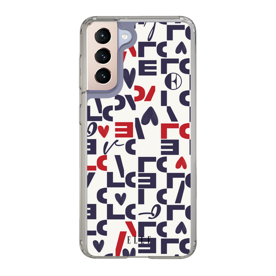 スリムプロテクションケース［ ELLE - Simply Graphical ］