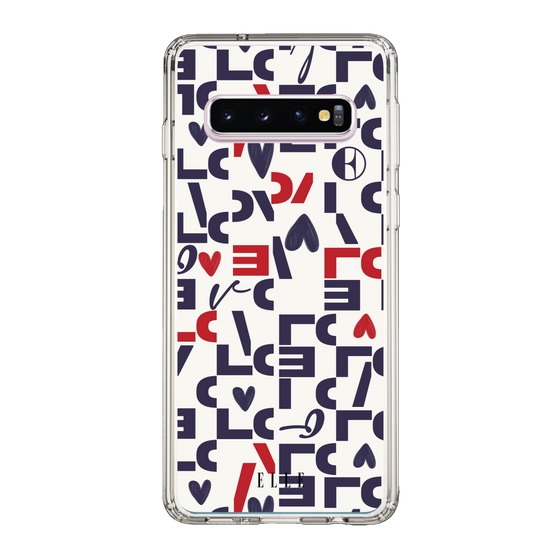 スリムプロテクションケース［ ELLE - Simply Graphical ］