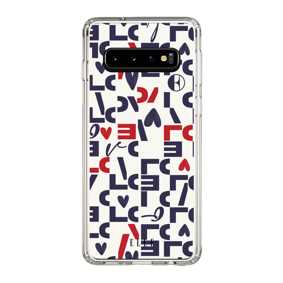 スリムプロテクションケース［ ELLE - Simply Graphical ］