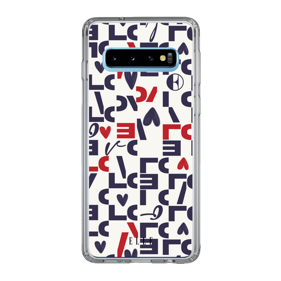 スリムプロテクションケース［ ELLE - Simply Graphical ］