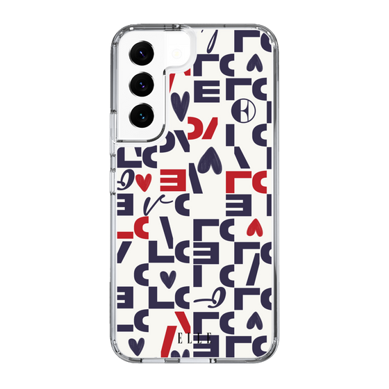 スリムプロテクションケース［ ELLE - Simply Graphical ］