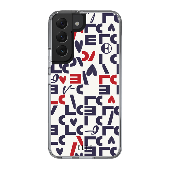 スリムプロテクションケース［ ELLE - Simply Graphical ］