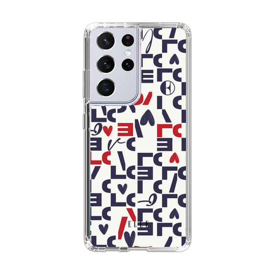 スリムプロテクションケース［ ELLE - Simply Graphical ］