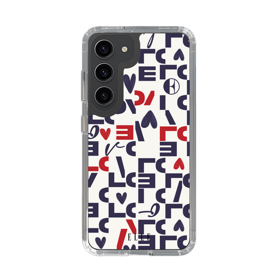 スリムプロテクションケース［ ELLE - Simply Graphical ］